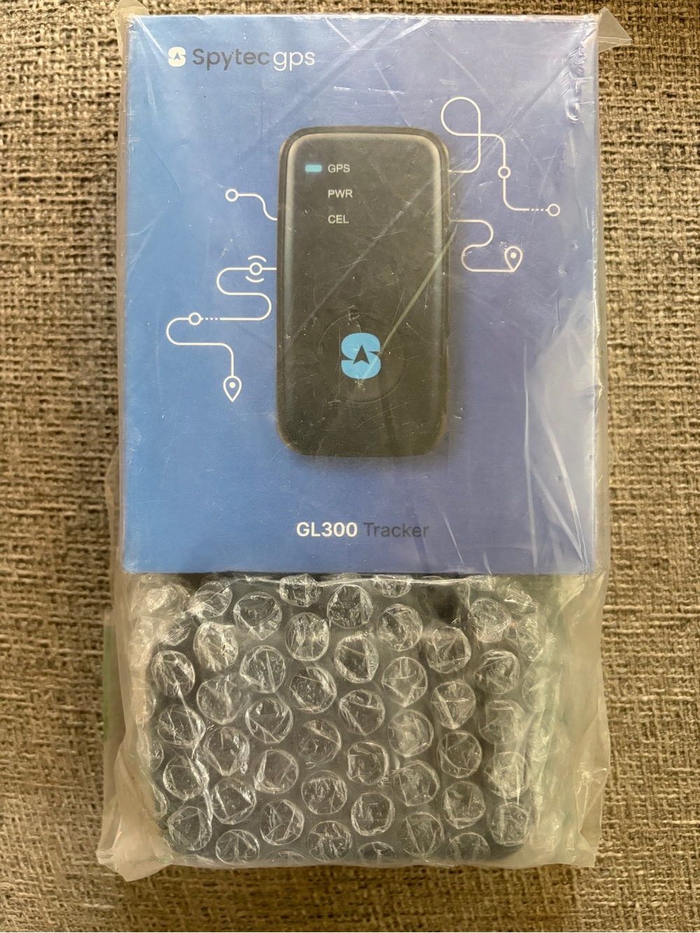 Spytec GPS GL300 Tracker - Blue Packaging